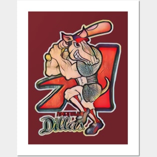 Amarillo Dillas Baseball Posters and Art